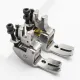 Piciorus presor reglabil cu rola dintata de metal pentru masini industriale de cusut cu taiere a marginilor, 1/4" (6mm)