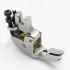 Piciorus presor reglabil cu rola de silicon pentru masini industriale de cusut cu taiere a marginilor, 1/4" (6mm)