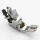 Piciorus presor reglabil cu rola de silicon pentru masini industriale de cusut cu taiere a marginilor, 1/8" (3mm)