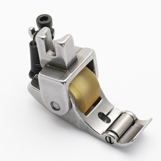 Piciorus presor cu rola de silicon reglabila pentru masini industriale de cusut simple cu 1 ac
