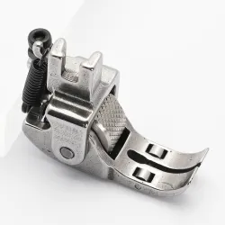 Piciorus presor cu rola zimtata de metal reglabila pentru masini industriale de cusut simple cu 1 ac