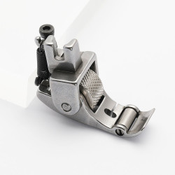 Piciorus presor cu rola zimtata de metal reglabila pentru masini industriale de cusut simple cu 1 ac
