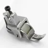 Piciorus reglabil cu rola de silicon pentru fermoar stanga, pentru masini industriale de cusut simple cu 1 ac