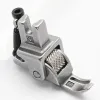 Piciorus reglabil cu rola zimtata de metal pentru fermoar dreapta, pentru masini industriale de cusut simple cu 1 ac