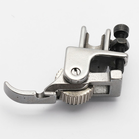 Piciorus cu rola dintata de metal pentru cusut fermoar pe partea dreapta, pentru masini industriale de cusut simple cu 1 ac