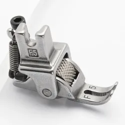 Piciorus simplu ingust cu rola zimtata de metal pentru masini industriale de cusut simple cu 1 ac
