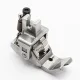 Piciorus reglabil cu rola dintata de metal si canal pe partea stanga pentru piping, pentru masini industriale de cusut simple cu 1 ac, latime canal 6mm