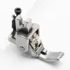 Piciorus reglabil cu rola dintata de metal si canal pe partea stanga pentru piping, pentru masini industriale de cusut simple cu 1 ac, latime canal 3mm