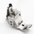 Piciorus reglabil cu rola dintata de teflon si canal pe partea stanga pentru piping, pentru masini industriale de cusut simple cu 1 ac, latime canal 6mm