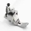 Piciorus reglabil cu rola dintata de teflon si canal pe partea stanga pentru piping, pentru masini industriale de cusut simple cu 1 ac, latime canal 3mm