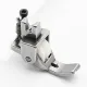 Piciorus reglabil cu rola dintata de teflon si canal pe partea stanga pentru piping, pentru masini industriale de cusut simple cu 1 ac, latime canal 3mm
