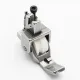 Piciorus reglabil cu rola dintata de teflon si canal pe partea stanga pentru piping, pentru masini industriale de cusut simple cu 1 ac, latime canal 3mm