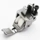 Piciorus reglabil cu rola dintata de teflon si canal pe partea stanga pentru piping, pentru masini industriale de cusut simple cu 1 ac, latime canal 3mm
