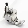 Piciorus reglabil cu rola dintata de teflon si canal pe partea stanga pentru piping, pentru masini industriale de cusut simple cu 1 ac, latime canal 5mm