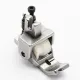 Piciorus reglabil cu rola dintata de teflon si canal pe partea stanga pentru piping, pentru masini industriale de cusut simple cu 1 ac, latime canal 5mm