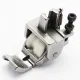 Piciorus reglabil cu rola dintata de teflon si canal pe partea stanga pentru piping, pentru masini industriale de cusut simple cu 1 ac, latime canal 5mm