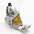 Piciorus reglabil cu rola de silicon si canal pe partea stanga pentru piping, pentru masini industriale de cusut simple cu 1 ac, latime canal 3mm