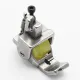 Piciorus reglabil cu rola de silicon si canal pe partea stanga pentru piping, pentru masini industriale de cusut simple cu 1 ac, latime canal 5mm