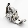 Piciorus reglabil cu rola zimtata de metal si canal pe partea stanga pentru piping, pentru masini industriale de cusut simple cu 1 ac, latime canal 6mm