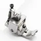 Piciorus reglabil cu rola dintata de metal si canal pe partea dreapta pentru piping, pentru masini industriale de cusut simple cu 1 ac, latime canal 5mm