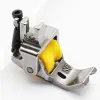 Piciorus reglabil cu rola dintata de teflon si canal pe partea dreapta pentru piping, pentru masini industriale de cusut simple cu 1 ac, latime canal 6mm