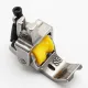 Piciorus reglabil cu rola dintata de teflon si canal pe partea dreapta pentru piping, pentru masini industriale de cusut simple cu 1 ac, latime canal 6mm