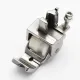Piciorus reglabil cu rola dintata de teflon si canal pe partea dreapta pentru piping, pentru masini industriale de cusut simple cu 1 ac, latime canal 5mm