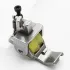 Piciorus reglabil cu rola de silicon si canal pe partea dreapta pentru piping, pentru masini industriale de cusut simple cu 1 ac, latime canal 5mm