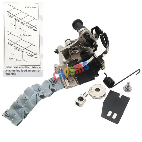 Piciorus dispozitiv pentru volane si pliuri