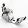 Piciorus presor cu rola dintata de teflon si tub pentru atasat siret, elastic sau banda cu latimea de pana la 10mm, pentru masini industriale de cusut simple cu 1 ac