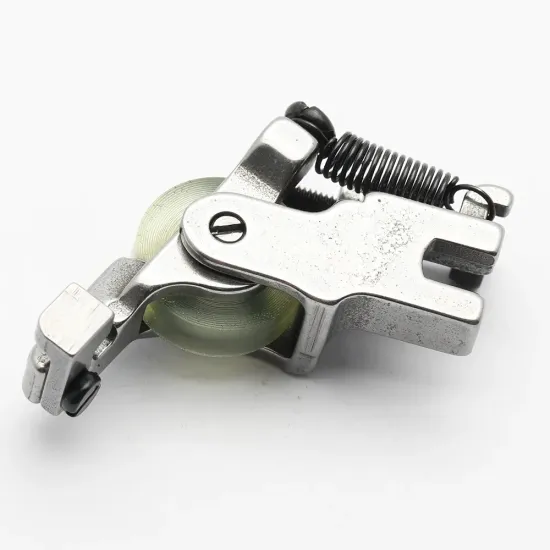 Piciorus reglabil cu rola de silicon pentru cusut fermoar ascuns, pentru masini industriale de cusut simple cu 1 ac