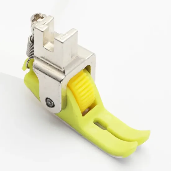 Piciorus teflonat cu rola dintata de teflon pentru masini industriale de cusut simple cu 1 ac