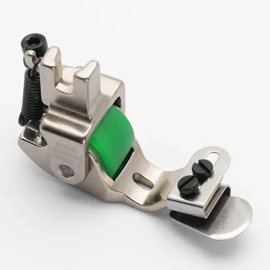 Piciorus pentru tiv simplu inferior cu rola de silicon si reglaj, pentru masini industriale de cusut simple cu 1 ac
