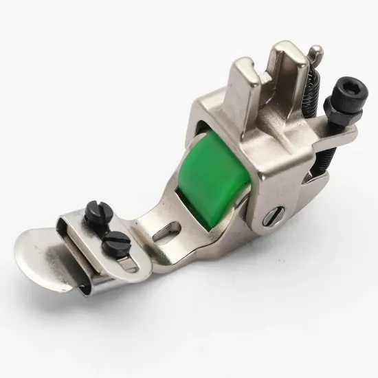 Piciorus pentru tiv simplu inferior cu rola de silicon si reglaj, pentru masini industriale de cusut simple cu 1 ac