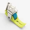 Piciorus teflonat galben cu rola de teflon pentru masini industriale de cusut simple cu 1 ac
