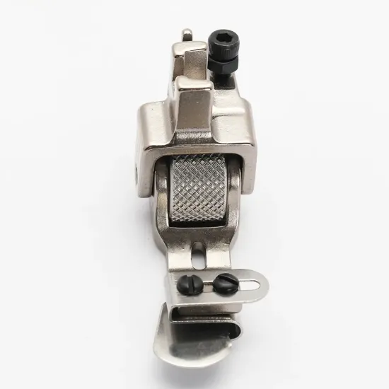 Piciorus pentru tiv simplu inferior cu rola zimtata de metal si reglaj, pentru masini industriale de cusut simple cu 1 ac