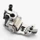 Piciorus presor cu rola dintata de metal si ghidaj reglabil pentru masini industriale tip uberdeck de cusut acoperire cu 3 ace, distanta intre ace 6,4mm