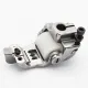 Piciorus presor cu rola dintata de teflon si ghidaj reglabil pentru masini industriale tip uberdeck de cusut acoperire cu 3 ace, distanta intre ace 6,4mm