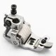 Piciorus presor cu rola zimtata de metal si ghidaj reglabil pentru masini industriale tip uberdeck de cusut acoperire cu 3 ace, distanta intre ace 6,4mm