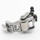 Piciorus presor cu rola zimtata de metal si ghidaj reglabil pentru masini industriale tip uberdeck de cusut acoperire cu 3 ace, distanta intre ace 6,4mm
