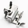 Piciorus presor cu rola dintata de teflon si ghidaj reglabil pentru masini industriale tip uberdeck de cusut acoperire cu 3 ace si 5 fire, distanta intre ace 6,4mm