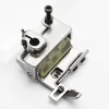 Piciorus presor cu rola de silicon si ghidaj reglabil pentru masini industriale tip uberdeck de cusut acoperire cu 3 ace si 5 fire, distanta intre ace 5,6mm
