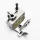 Piciorus presor cu rola de silicon si ghidaj reglabil pentru masini industriale tip uberdeck de cusut acoperire cu 3 ace si 5 fire, distanta intre ace 5,6mm