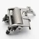 Piciorus presor cu rola zimtata de metal si ghidaj reglabil pentru masini industriale tip uberdeck de cusut acoperire cu 3 ace si 5 fire, distanta intre ace 6,4mm