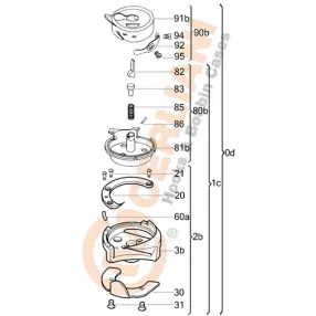 Graifer rotativ vertical Cerliani