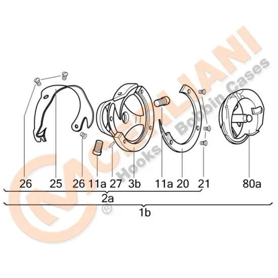 Graifer rotativ orizontal de mare capacitate Cerliani
