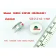 Mosorel din aluminiu pentru masini industriale de cusut simple cu graifer mare