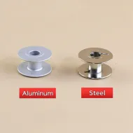 Mosorel din aluminiu pentru masini de cusut casnice cu 1 ac Pfaff cls. 204, 206, 208, 210, Hobby 301, 303, 317, 342, 350, 370, 380, 382, 422, 521, 541, 721, 741, 1020, 1030, 1040, 4240, 4250, 4260