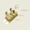 Termostat ceramic automat, dublu, cu buton de resetare manuala, 145°-185°C, Stirolux