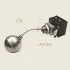 Regulator de nivel din inox Cel, filet 1″